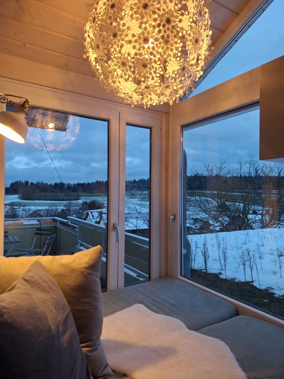 Achtsam Wintergarten